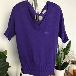 WESC short sleeve sweater